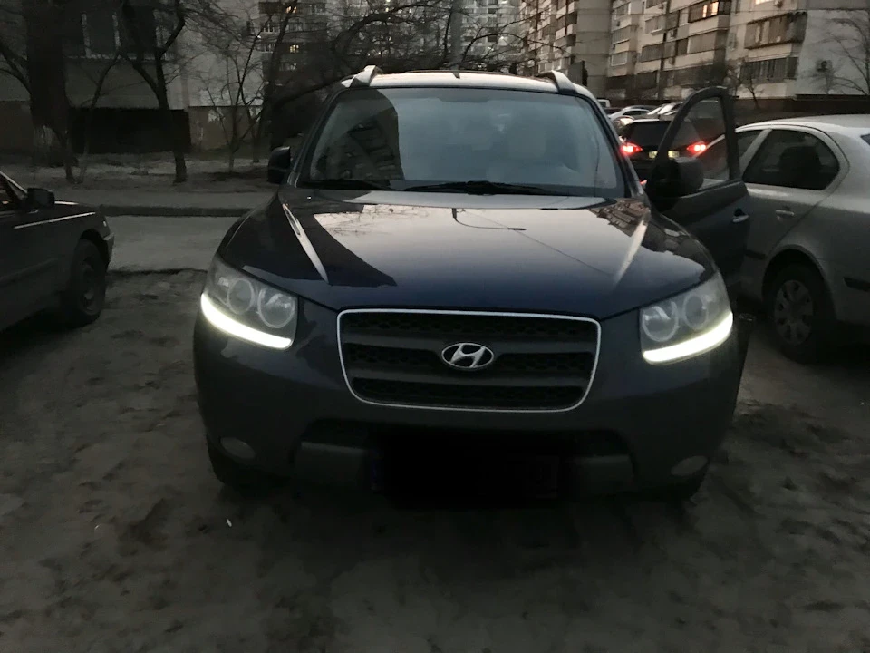 LED габарити Santa fe