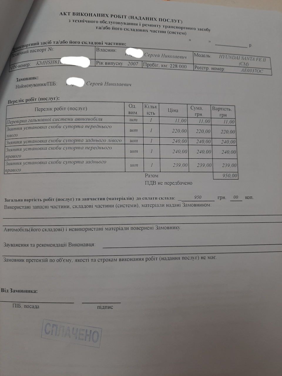 Як Новий Рік зустрінеш ... ремонт супортів 2