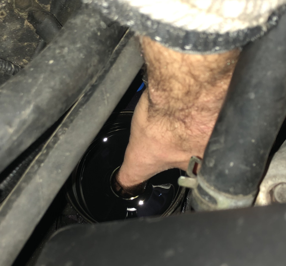 Заміна масла двигуна та кпп 5
