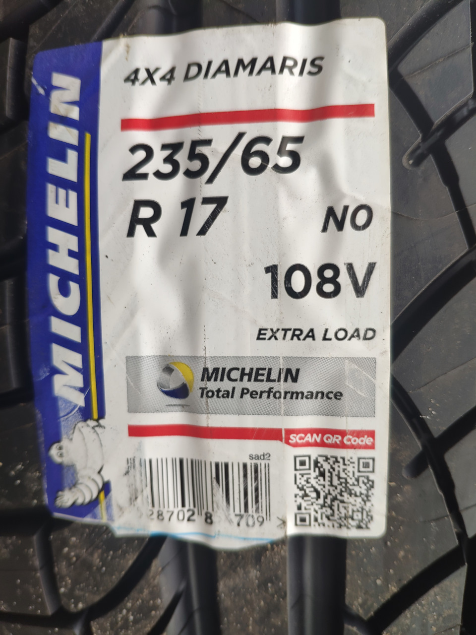 Michelin 4x4 Diamaris 235/65 R17 108v 2