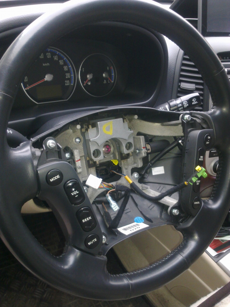 Заміна контактної групи безпеки AIRBAG 2