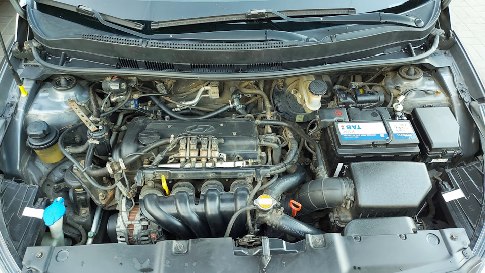 Підвищена витрата hyundai solaris 1