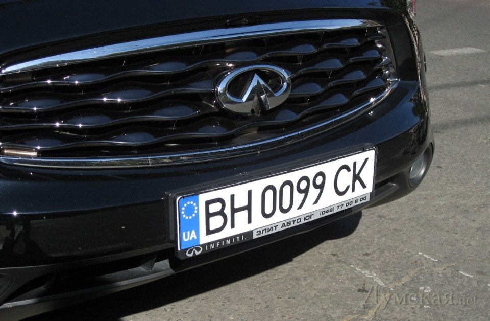 Держ номер UA Євросоюз 1