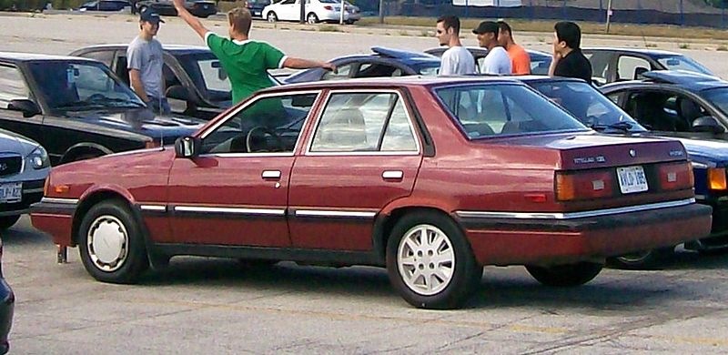 От небагато нарив інформації про Hyundai Sonata перші моделі Y 1985-1987р 2