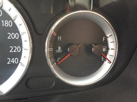 Панель приладів (щиток) Hyundai Sonata (2008) Restyle 1