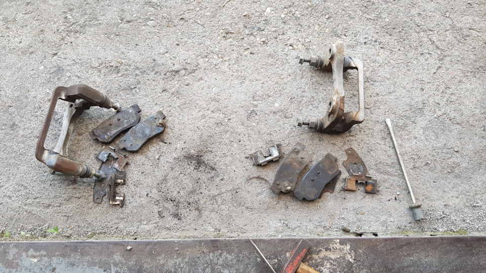 Холодне цинкування гальм, болтів. Доробка гальм. 3