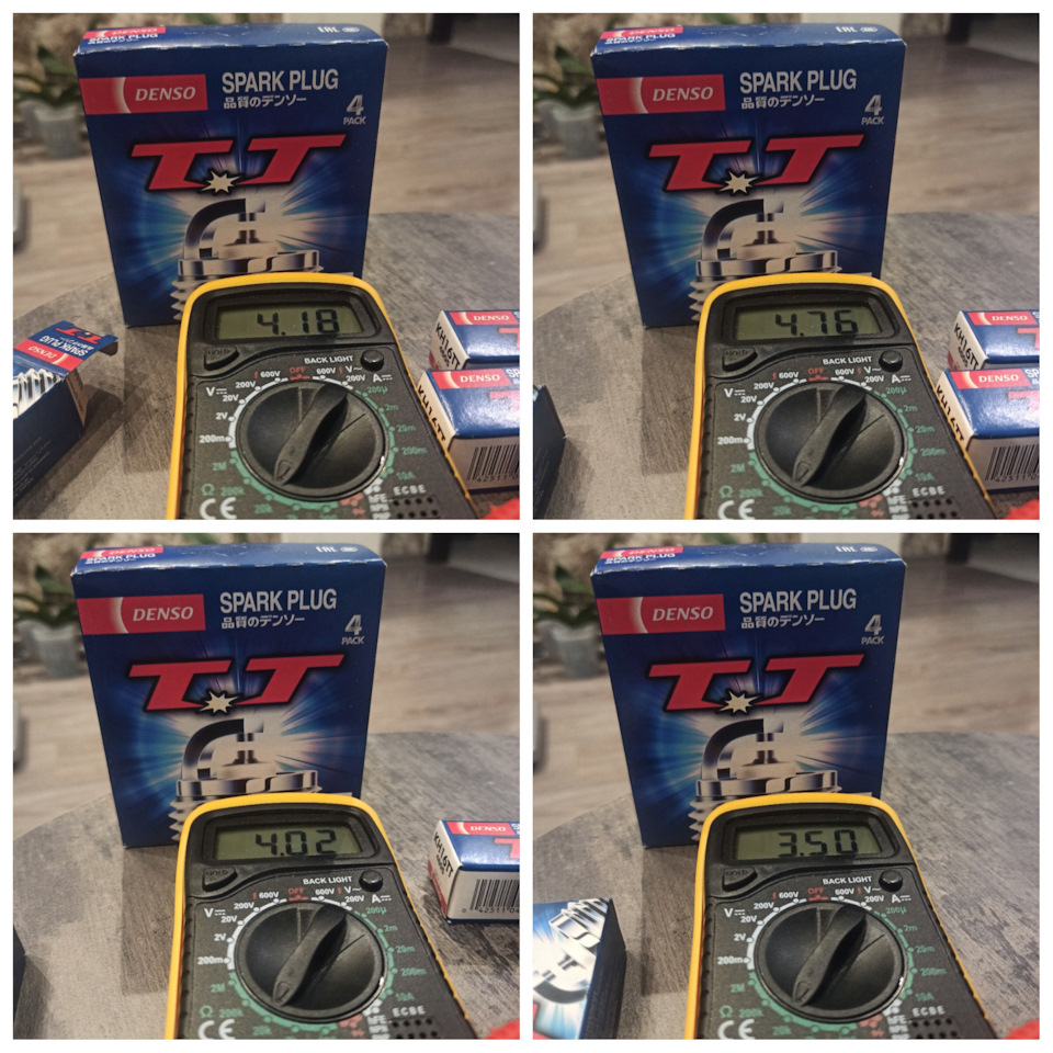 Протистояння. Denso KH16TT VS NGK LFR5A11 1