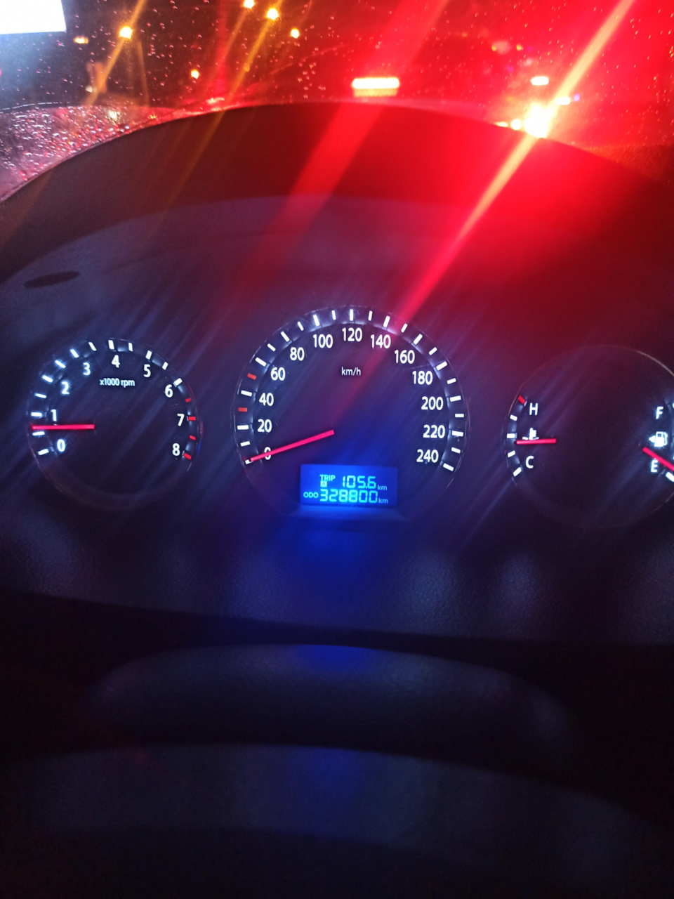 Витрата газу Sonata NF 2008 2,0 механіка 1