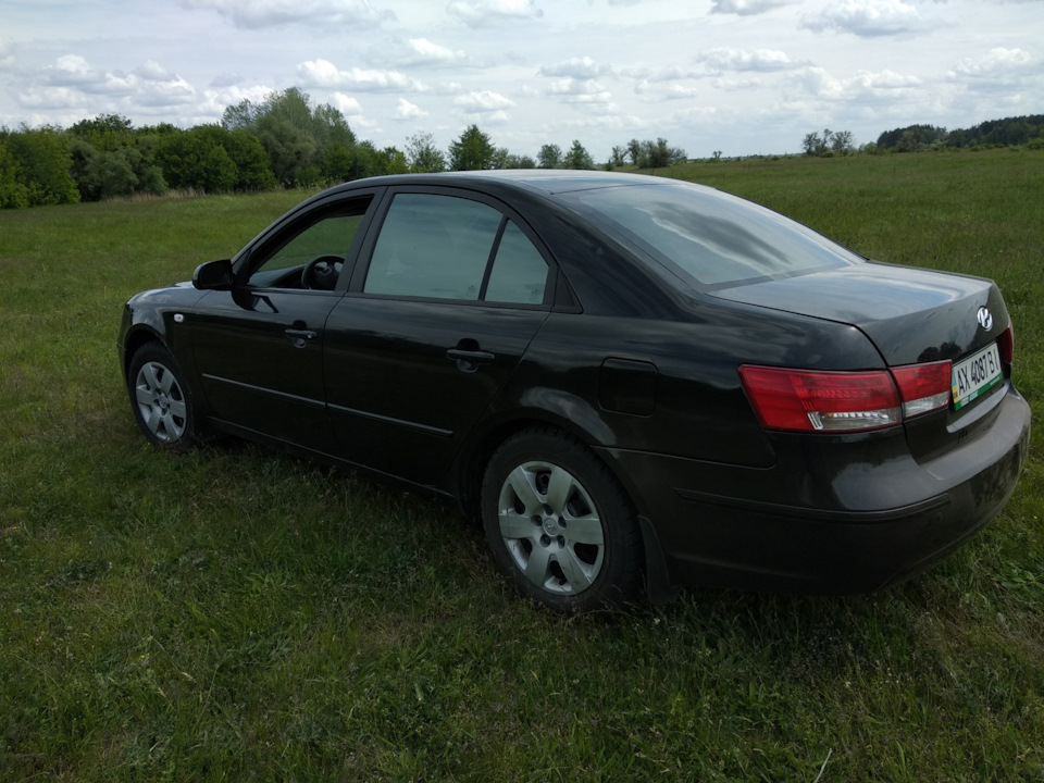 Sonata NF на природі. Мінус захист двигуна. 2