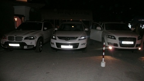 Corvette 98г., Audi Q7, BMW X5, Mazda CX-9 5