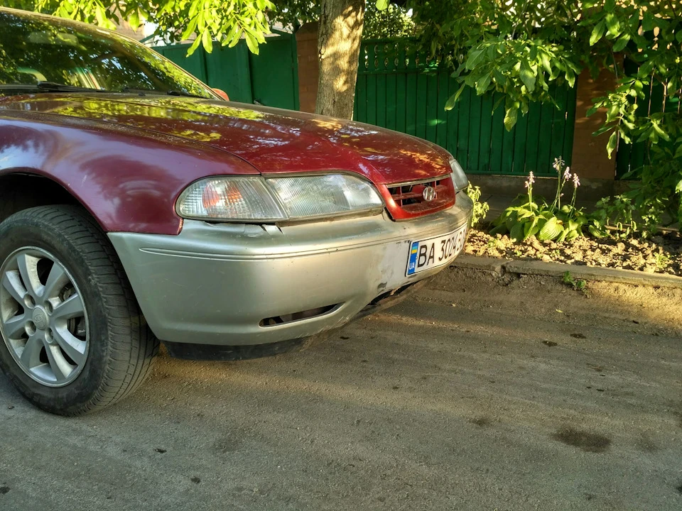 Бампер Toyota на Sonata 3