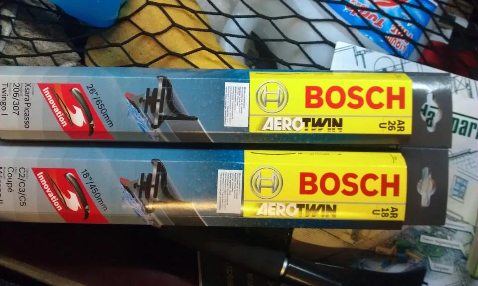Замінив двірники на BOSCH Aerotwin