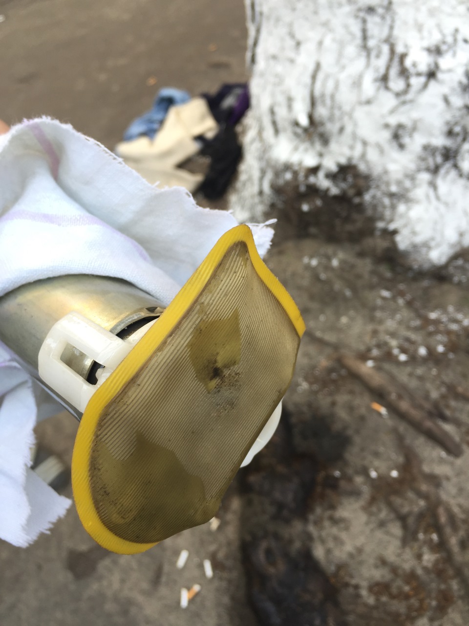 Заміна паливного фільтра 1