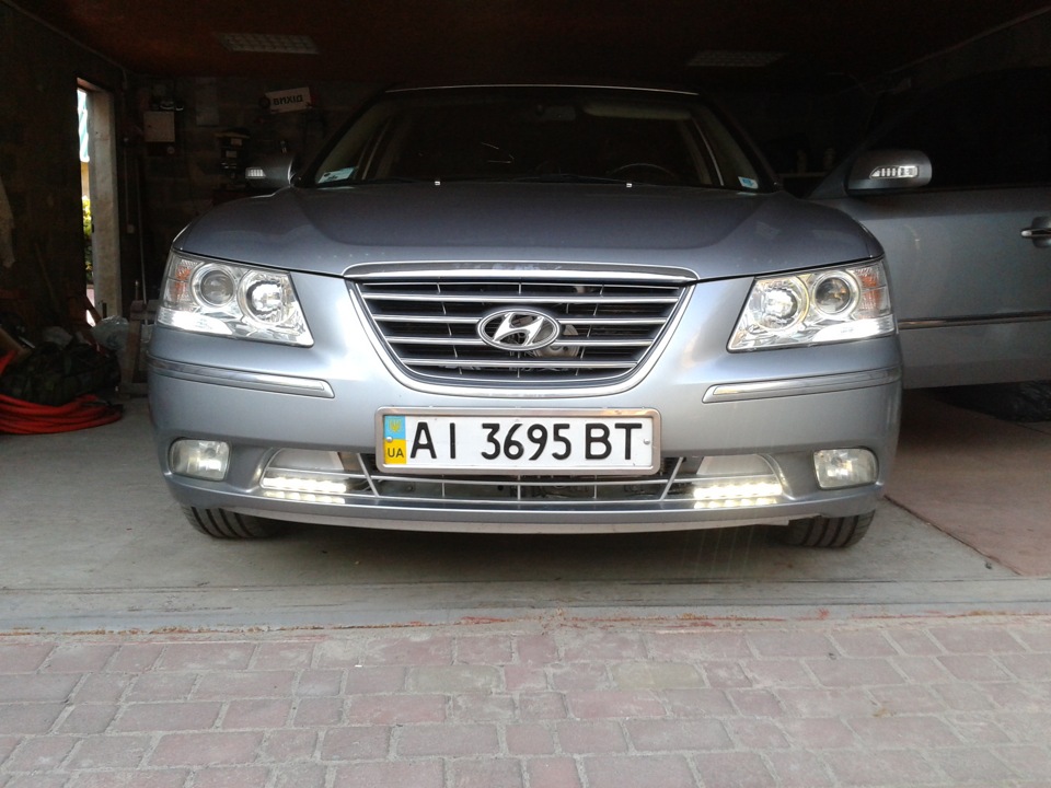 hyundai sonata FL габаритні вогні 5