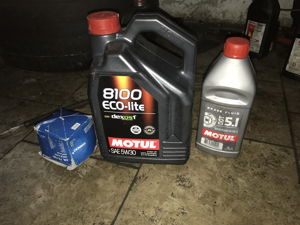 MOTUL 8100 ECO-LITE 5W30 + DOT 5.1 BRAKE FLUID + новий захист АВТОБРОНЯ 1