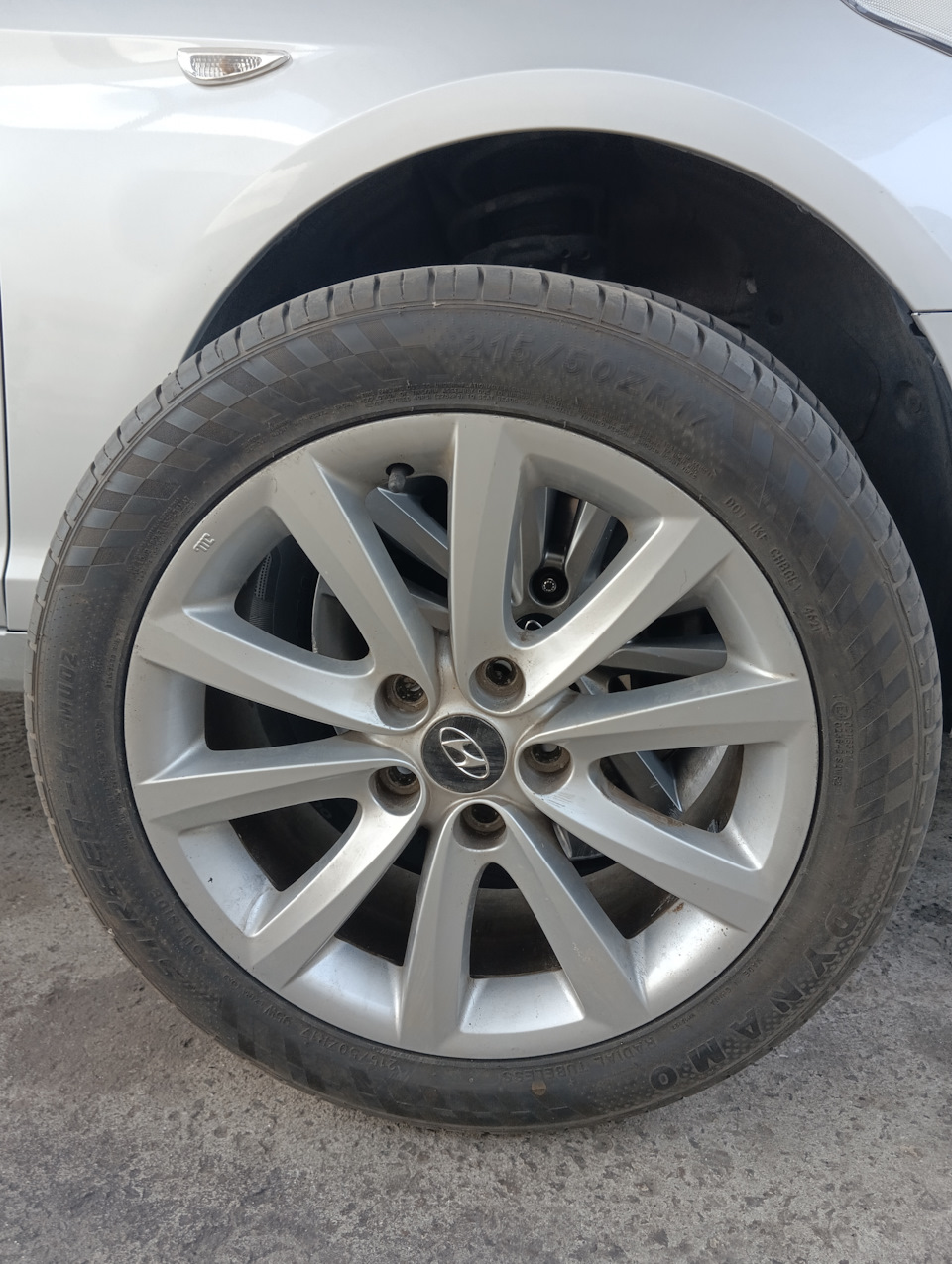 Диски R17 Hyundai оригінал 5