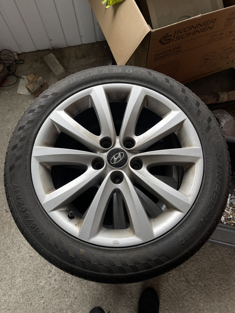 Диски R17 Hyundai оригінал 2