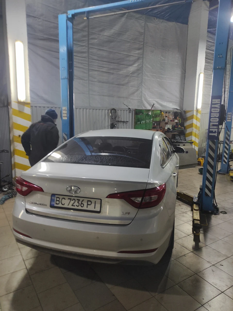 Обслуговування ходової частини Sonata LF