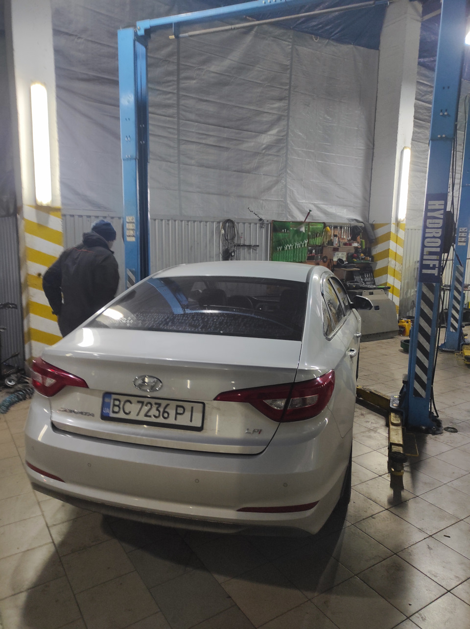 Обслуговування ходової частини Sonata LF 1