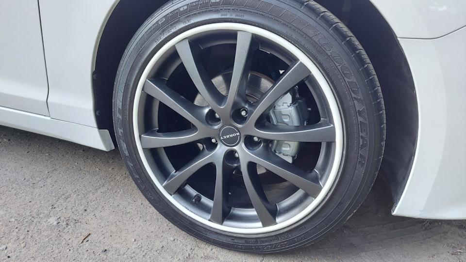 Запис 4. Літній комплект коліс. Диски Borbet lv5 R18 5