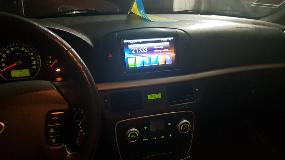 Прикупив 2din магнітолу в SONATку 3