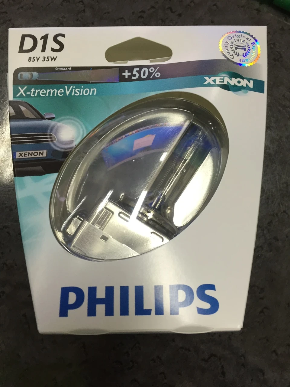 D1S Philips Xenon X-tremeVision+50% Яке чудове світло!