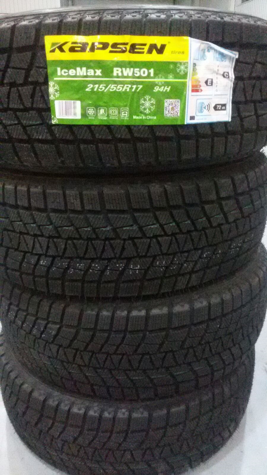 Зима 2021 шини Kapsen IceMax RW 501 1