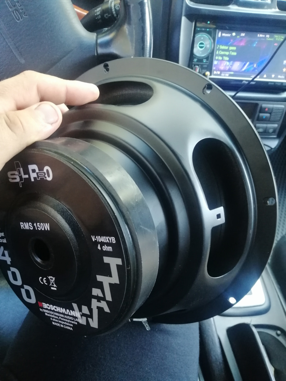 Автозвук. Скупий платить двічі. Сабвуфер BOSCHMANN BM Audio V-1040XYB 400W 1