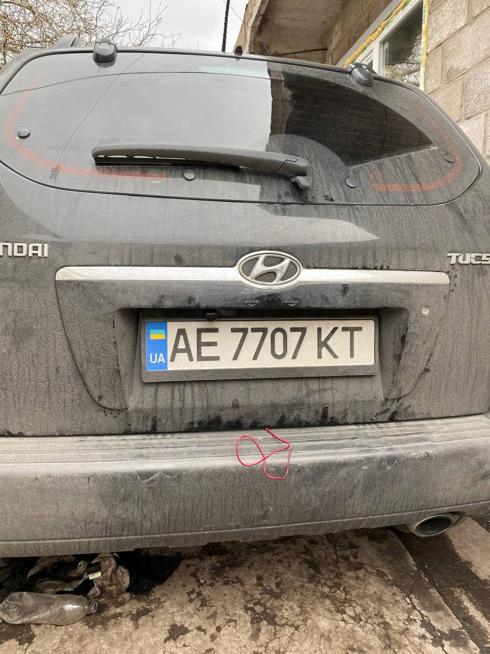 Встановлення камери заднього виду туксон 4