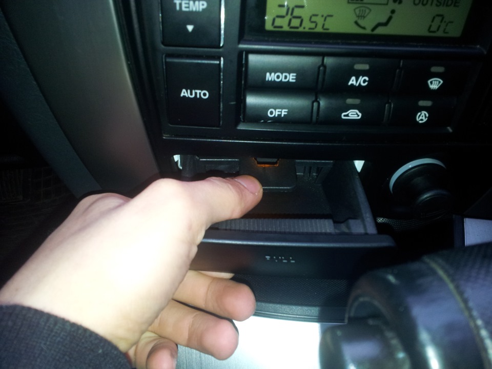 USB в Hyundai Tucson 2