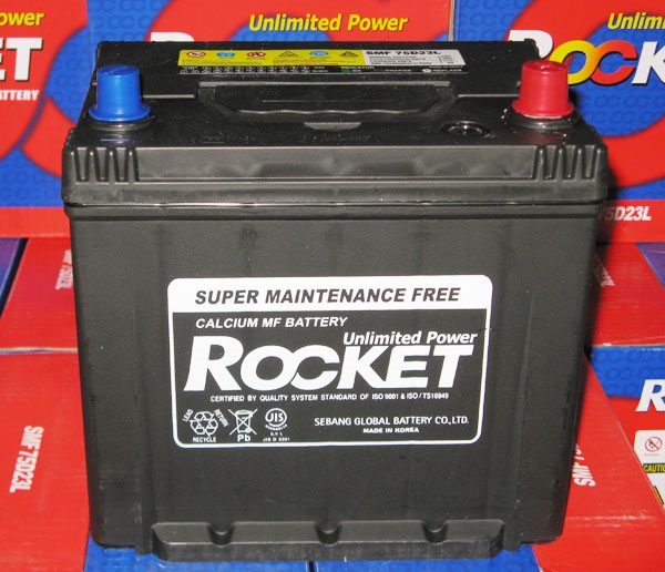 Нова батарея Rocket 75D23L 1