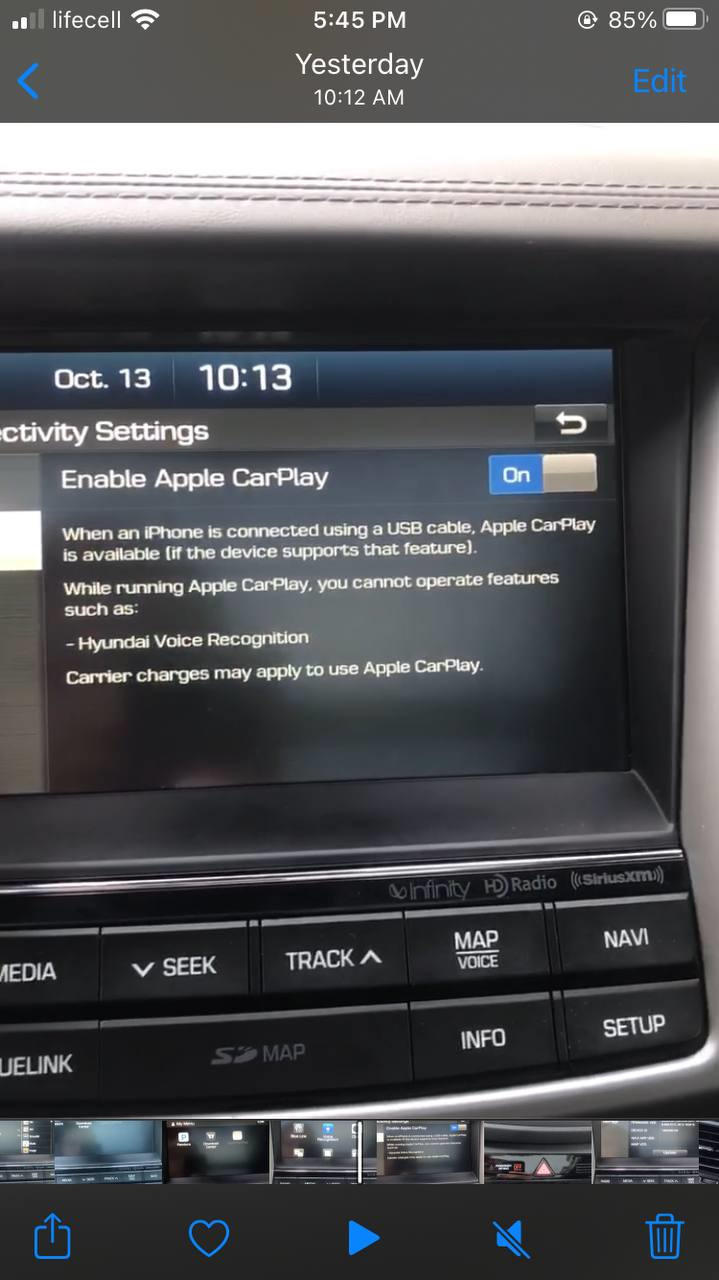 Apple Carplay не працює 2