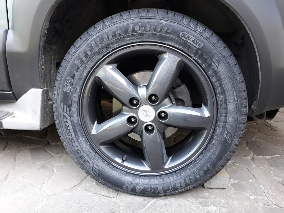 Перевзуття нових Goodyear EfficientGrip SUV 5