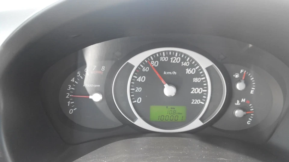 Рубіж 100000 км і ТО.