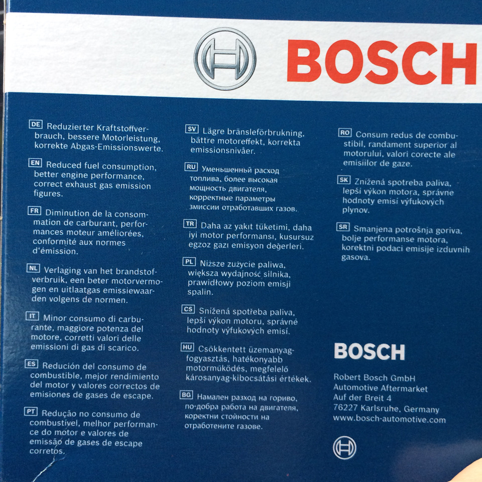 Купив лямбда-зонд Bosch 0 258 986 615 4