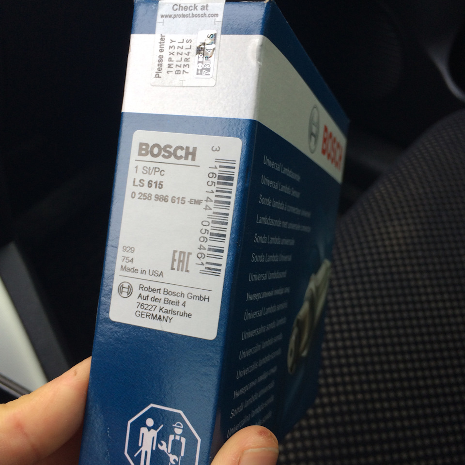 Купив лямбда-зонд Bosch 0 258 986 615 2