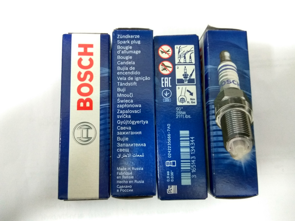 Свічки Bosch 3