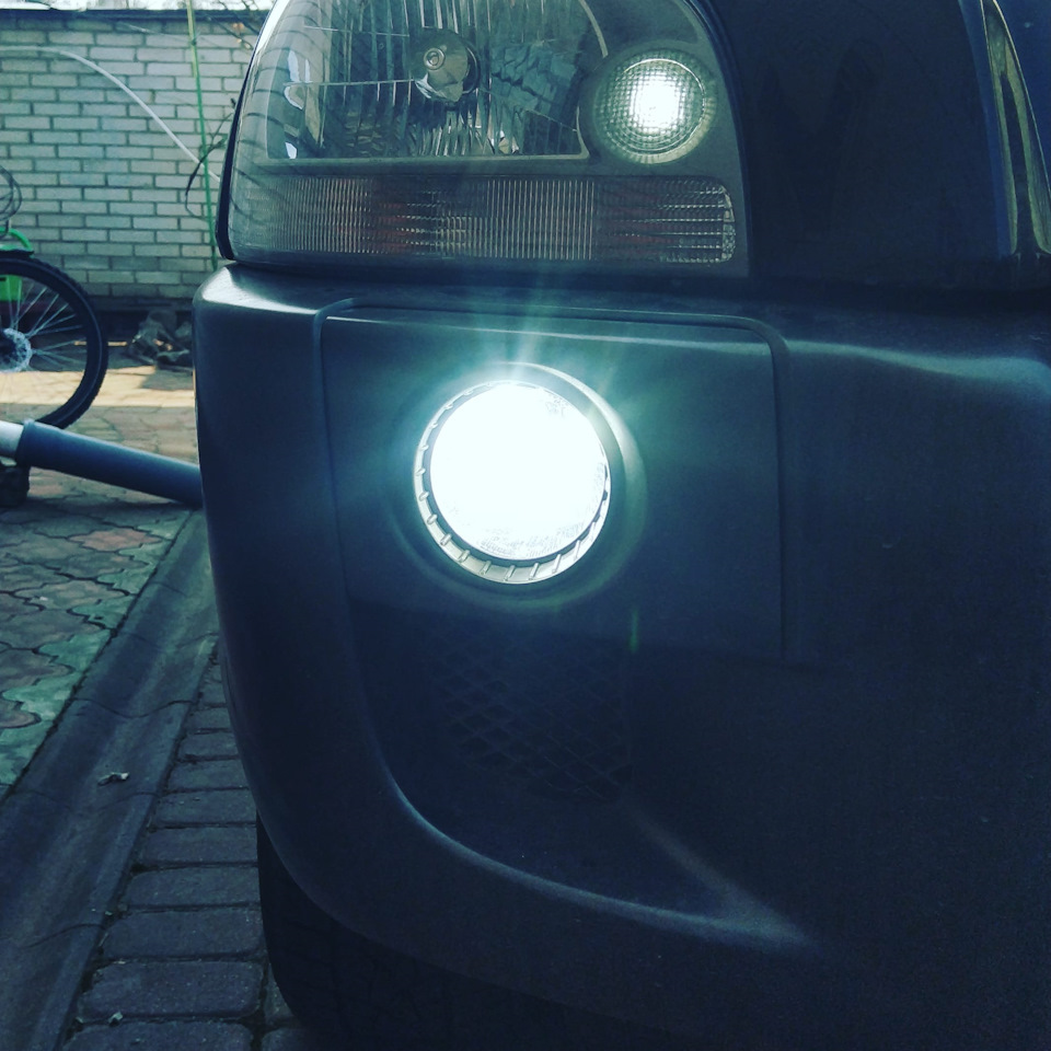 LED в ПТФ 1