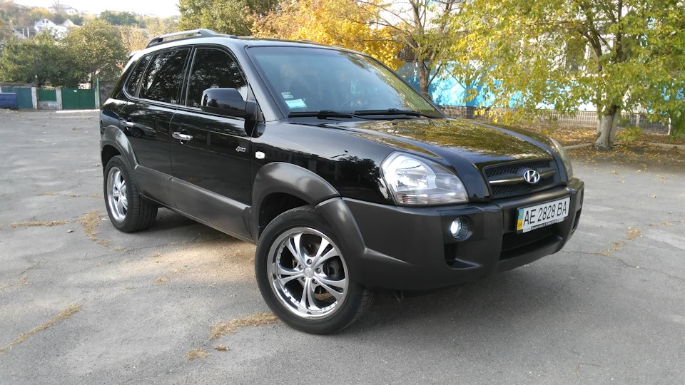 Знову нові тапки для Tucson