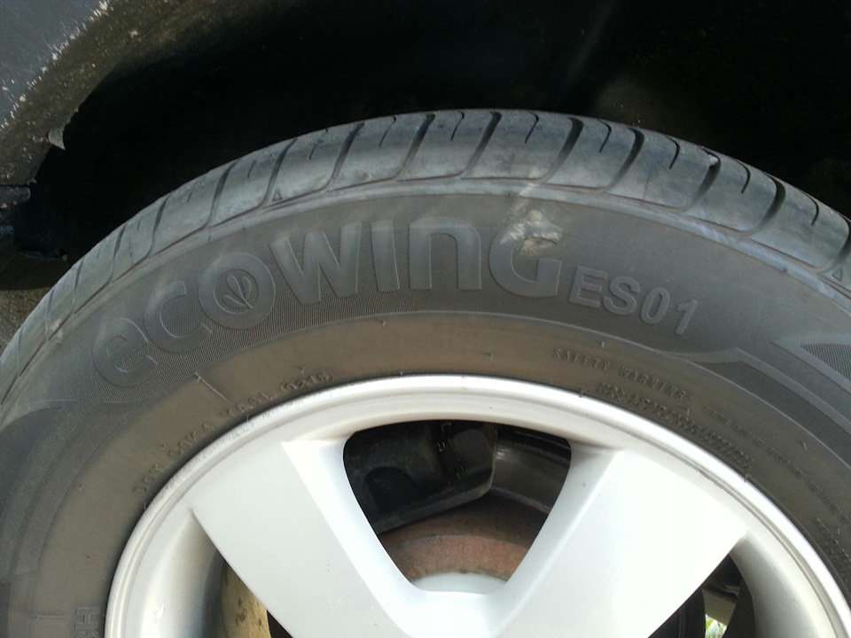 Відгук про Kumho Ecowing. Перші враження. 1
