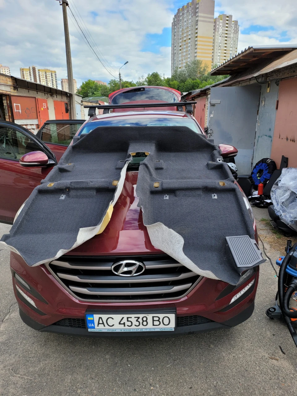 Чистка тунелю, сушіння підлоги