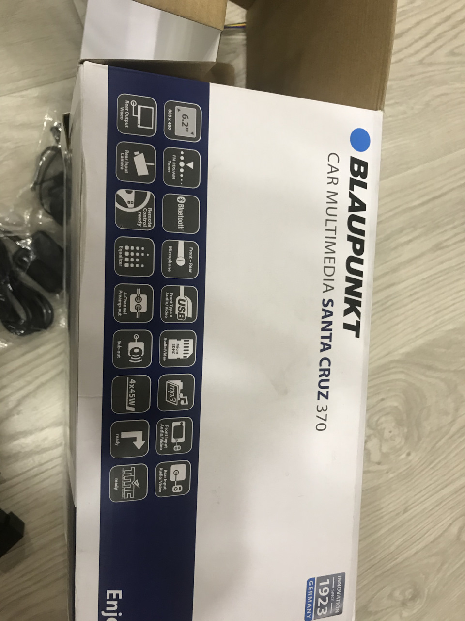 Автомагнітола Blaupunkt Santa Cruz 370 І ​​Піонер AVH-G120 DVD 5