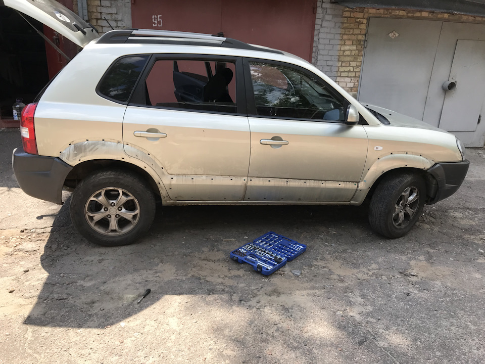 Знімаємо пластик обважування 2