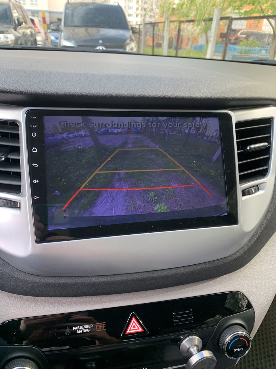 Перехідник для штатної камери Hyundai Tucson 2015-2018 2
