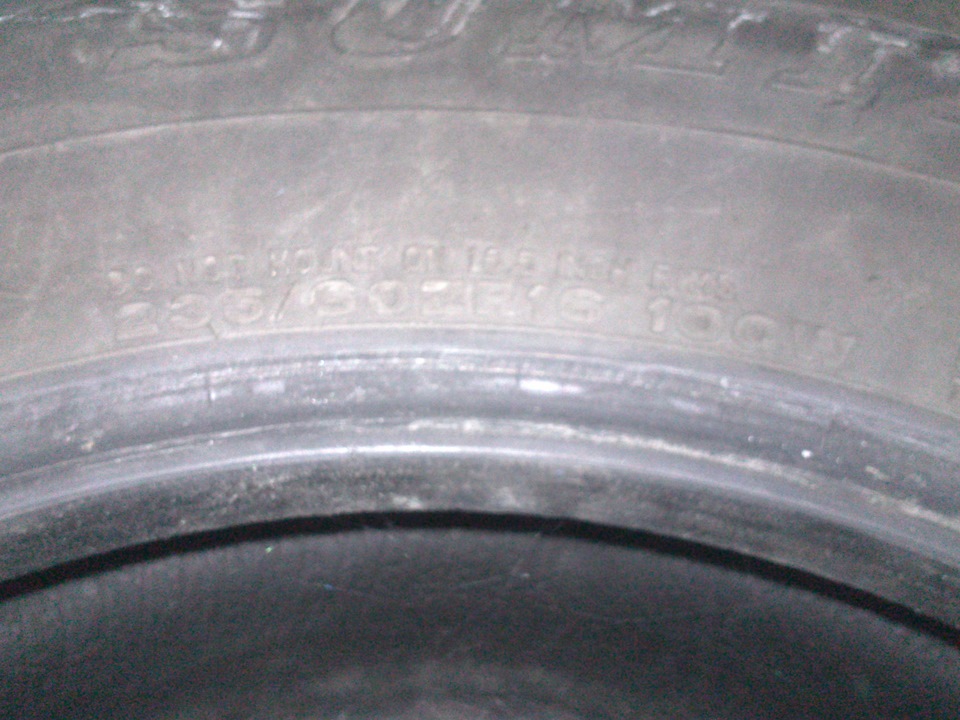 235\60ZR16 100W SUMITOMO htrz 2 - 4 шт. Одне трохи коЦане 4