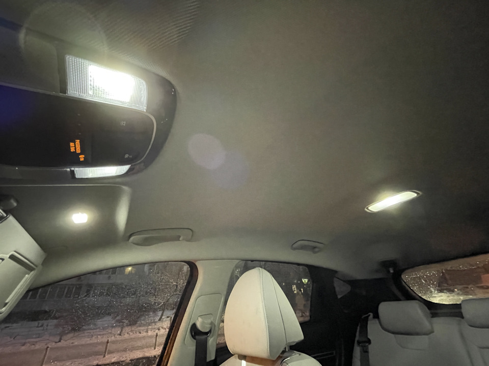 Заміна освітлення салону на LED 4