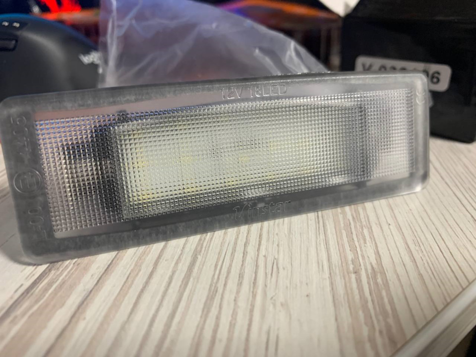Заміна підсвічування номера на LED (Не просто лампочка) 2