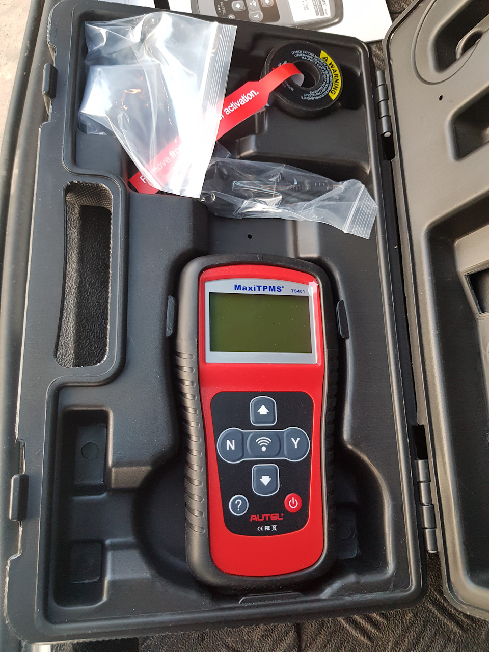 датчики TPMS прописка через GDS 4