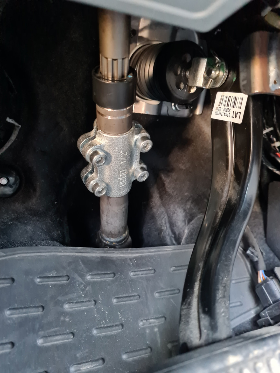 Ремонт кардана рульового валу, привіт колгосп. 3