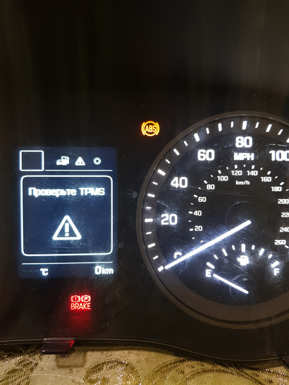 Русифікація панелі приладів з американцем Hyundai Tucson 4